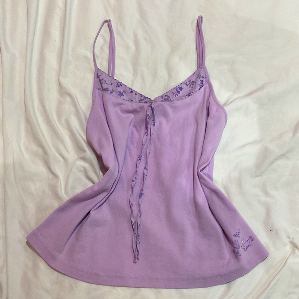 Purple Lingerie Top
